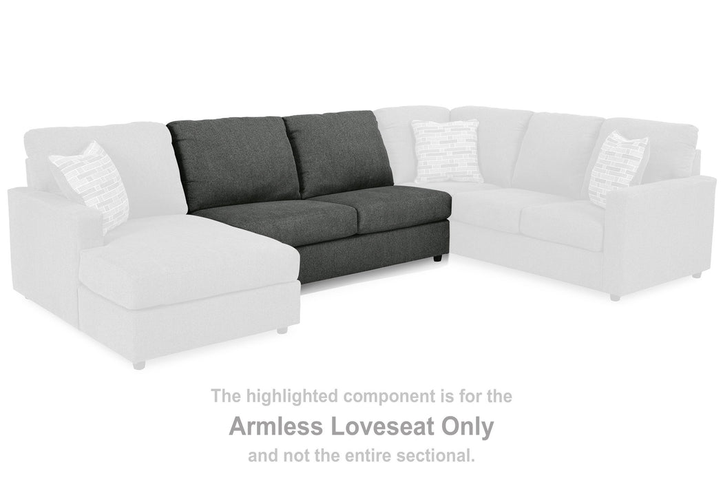 Edenfield - Armless Loveseat - Tallahassee Discount Furniture (FL)