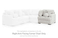 Cuddle Plush - Arctic - RAF Corner Chair - Tallahassee Discount Furniture (FL)