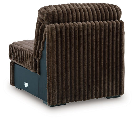 Midnight-Madness - Armless Chair - Chocolate - Tallahassee Discount Furniture (FL)