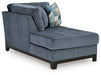 Maxon Place - Navy - Laf Corner Chaise - Tallahassee Discount Furniture (FL)