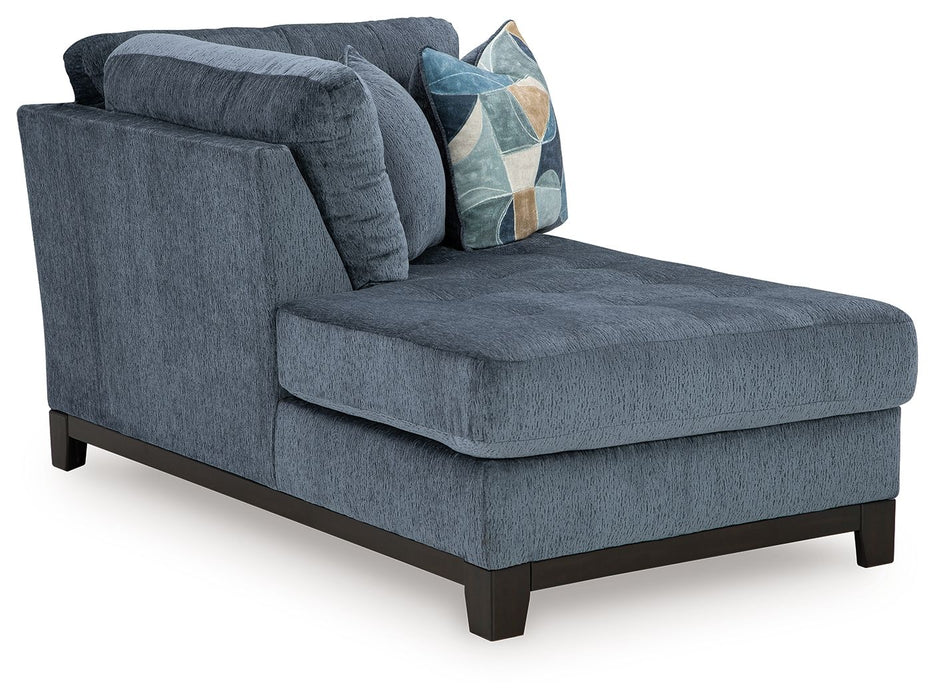 Maxon Place - Navy - Laf Corner Chaise - Tallahassee Discount Furniture (FL)