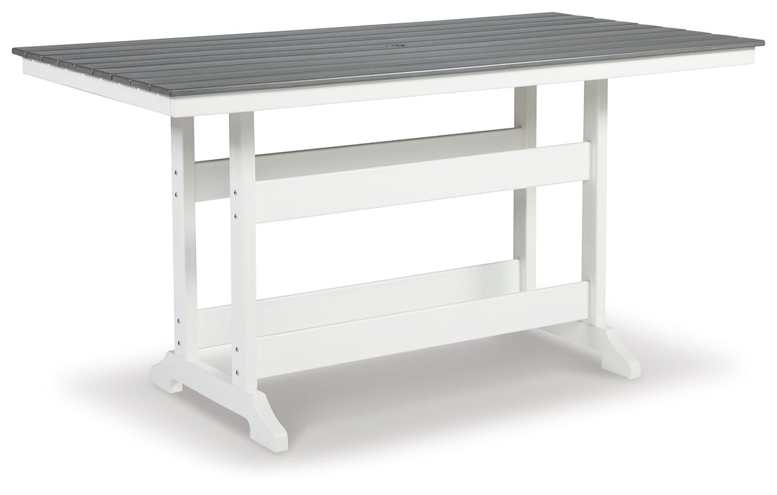 Transville - Counter Table W/Umb Opt - Tallahassee Discount Furniture (FL)