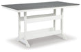Transville - Counter Table W/Umb Opt - Tallahassee Discount Furniture (FL)