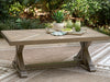 Laguna Heights - Rectangular Cocktail Table - Beige - Tallahassee Discount Furniture (FL)