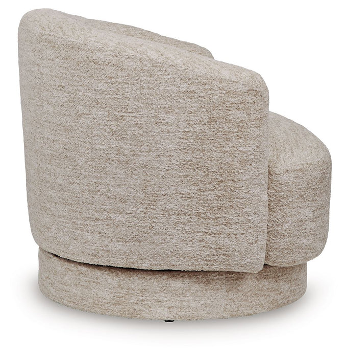 Wardsor - Stone - Swivel Chair - Tallahassee Discount Furniture (FL)