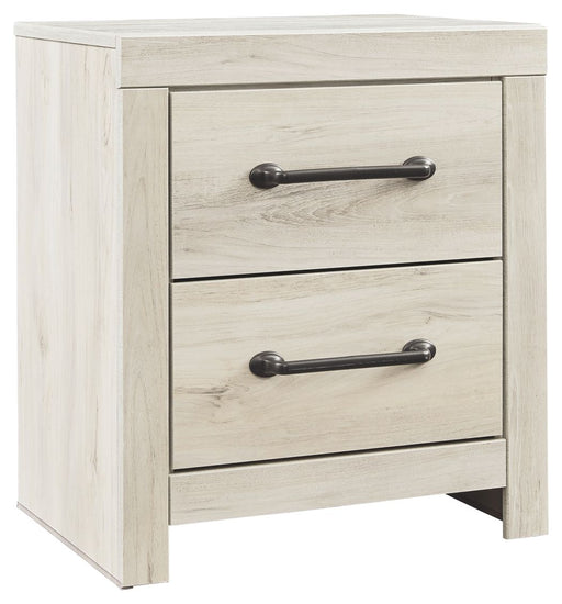Cambeck - Whitewash - Two Drawer Night Stand - Tallahassee Discount Furniture (FL)