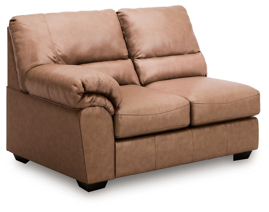 WillowBend - Caramel - LAF Loveseat - Tallahassee Discount Furniture (FL)