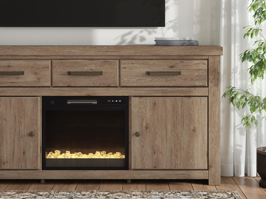 Garistyn - TV Stand With Fireplace Option