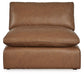Emilia - Caramel - Armless Chair - Tallahassee Discount Furniture (FL)