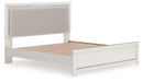 Zuraleus - Upholstered Panel Platform Bed With Roll Slats - Tallahassee Discount Furniture (FL)