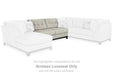Maxon Place - Stone - Armless Loveseat - Tallahassee Discount Furniture (FL)