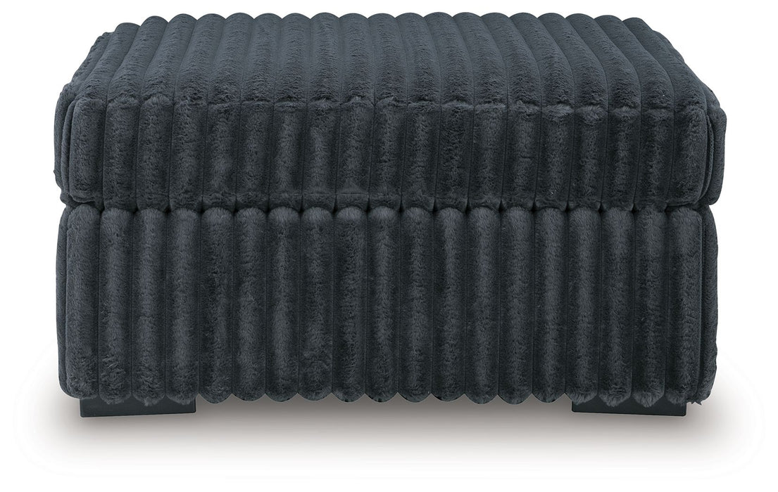 Midnight-Madness - Oversized Accent Ottoman - Tallahassee Discount Furniture (FL)
