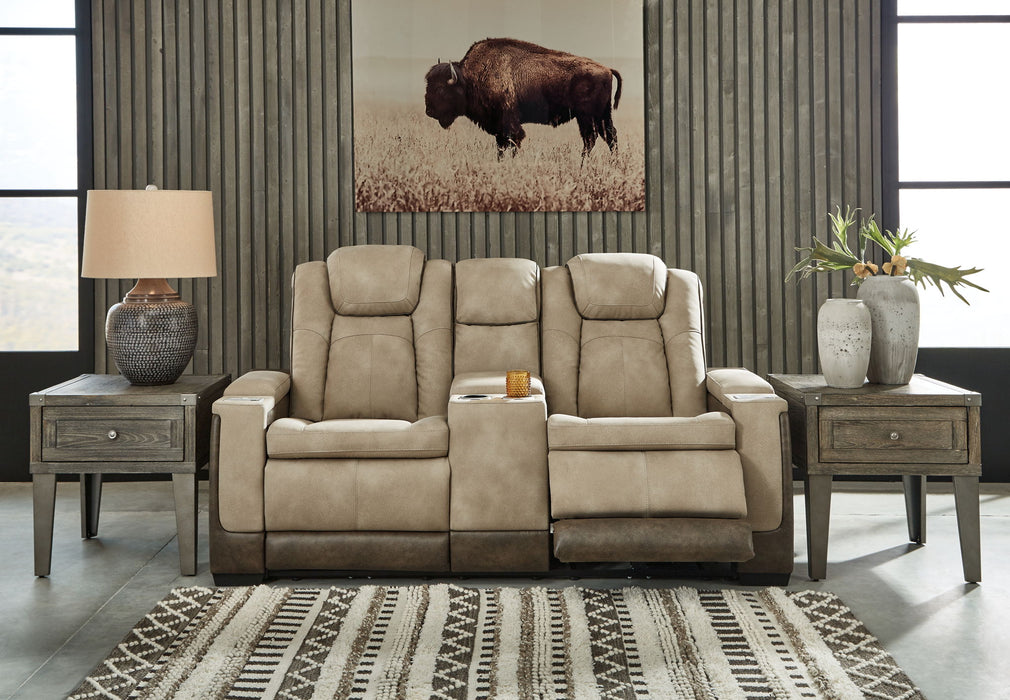 Next-Gen Durapella - Power Reclining Loveseat - Tallahassee Discount Furniture (FL)