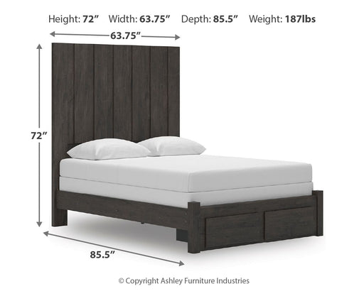 Fraluna - Panel Storage Bed - Tallahassee Discount Furniture (FL)