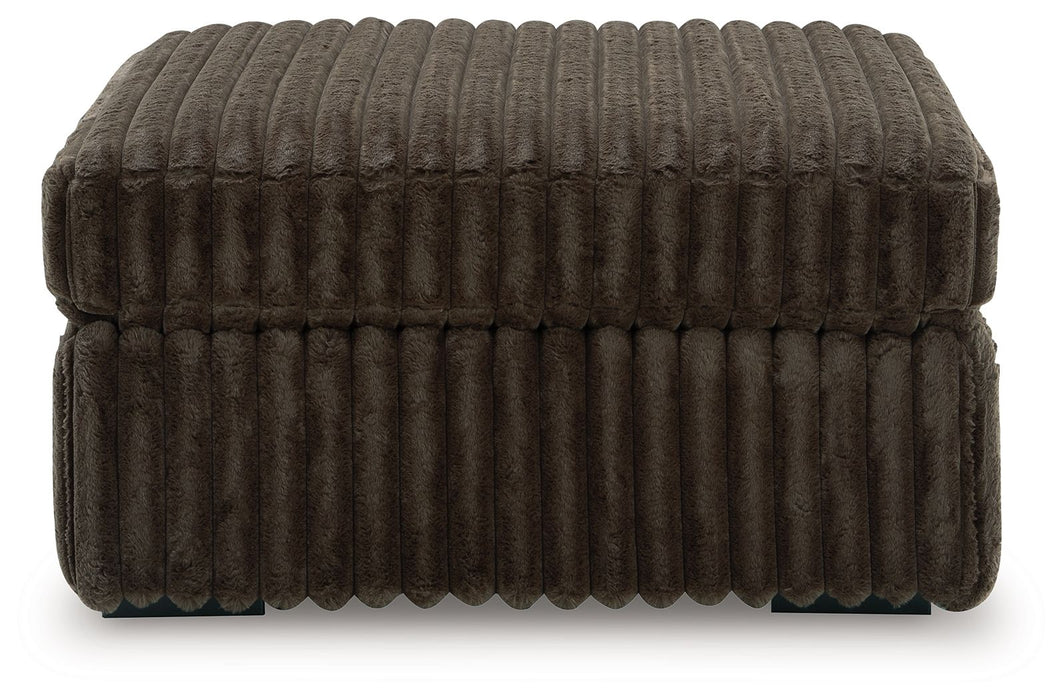 Midnight-Madness - Oversized Accent Ottoman - Tallahassee Discount Furniture (FL)