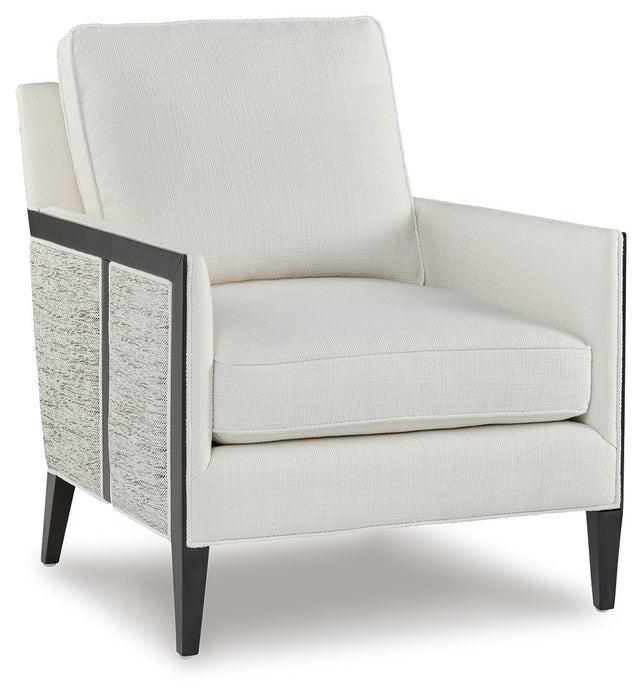 Ardenworth - Black / Ivory - Accent Chair - Tallahassee Discount Furniture (FL)