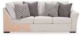 Koralynn - Raf Sofa with Corner Wedge - Stone - Tallahassee Discount Furniture (FL)