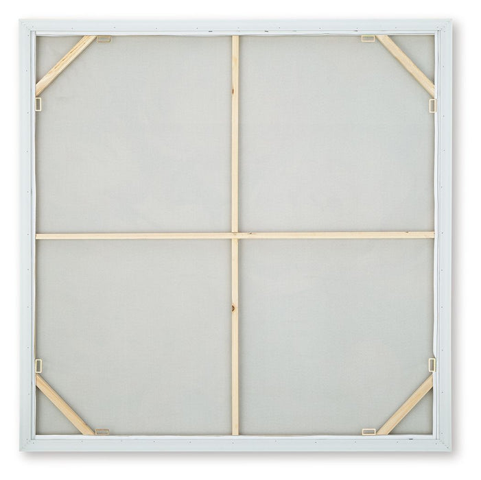 Parryville - Aqua / Pink - Wall Art - Tallahassee Discount Furniture (FL)