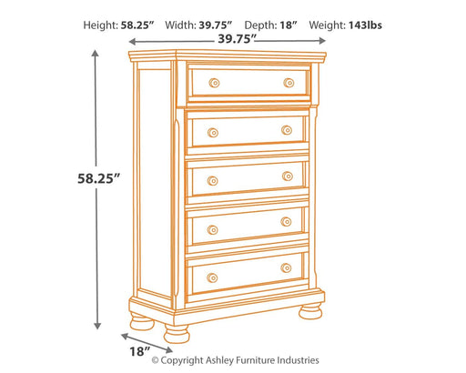 Porter - Rustic Brown - Chest - Tallahassee Discount Furniture (FL)