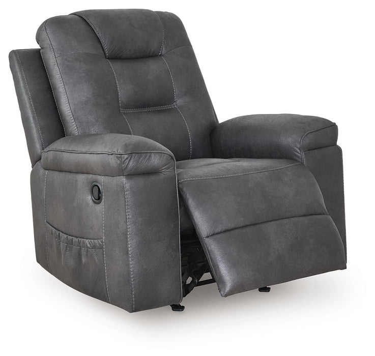 Stockworth - Granite - Rocker Recliner - Tallahassee Discount Furniture (FL)