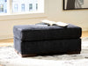 Whitmore Manor - Ottoman - Black Pearl - Tallahassee Discount Furniture (FL)