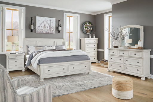 Robbinsdale - Sleigh Bedroom Set - Tallahassee Discount Furniture (FL)