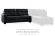 Barlin Mills - Carbon - Laf Sofa - Tallahassee Discount Furniture (FL)