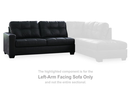 Barlin Mills - Carbon - Laf Sofa - Tallahassee Discount Furniture (FL)