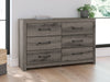 Graystorm - Six Drawer Dresser - Tallahassee Discount Furniture (FL)