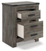 Frandern - Gray - Two Drawer Night Stand - Tallahassee Discount Furniture (FL)