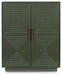 Geirwood - Dark Green - Accent Cabinet - Tallahassee Discount Furniture (FL)