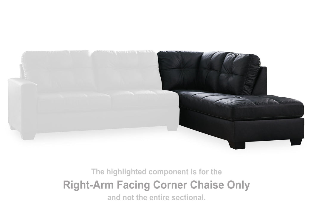 Barlin Mills - Carbon - Raf Corner Chaise - Tallahassee Discount Furniture (FL)