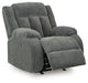 Observation - Power Rocker Recliner - Steel - Tallahassee Discount Furniture (FL)