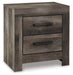 Wynnlow - Two Drawer Night Stand - Gray - Tallahassee Discount Furniture (FL)