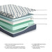12 Inch Chime Elite 2.0 - White / Blue - California King Mattress - Tallahassee Discount Furniture (FL)