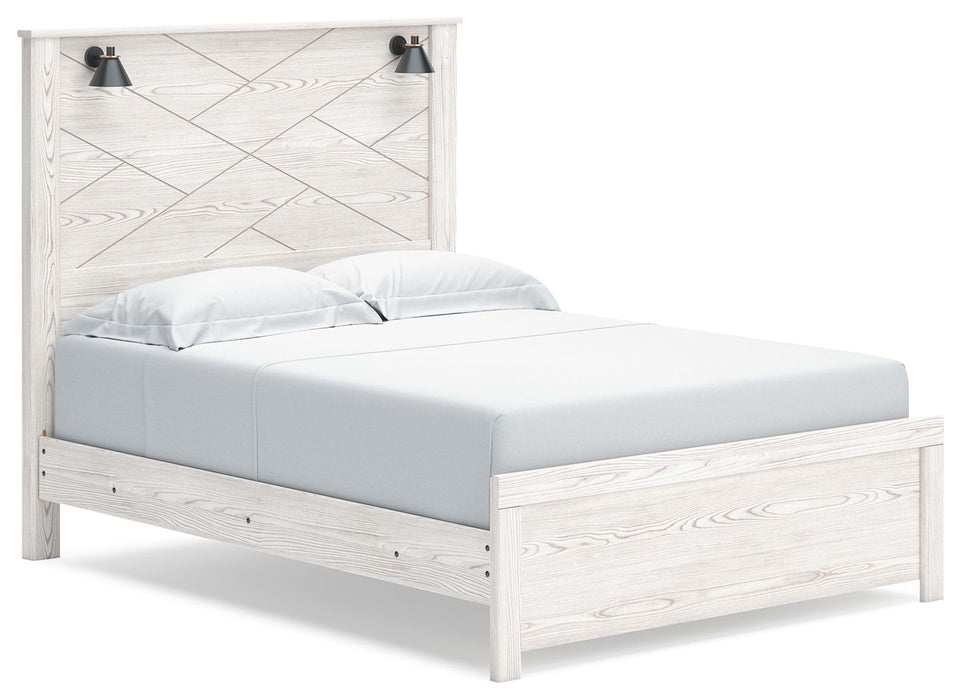 Gerridan - Panel Bed With Sconces - Tallahassee Discount Furniture (FL)