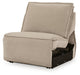 Carceri - Armless Power Recliner - Cashmere - Tallahassee Discount Furniture (FL)
