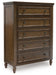 Sturlayne - Brown - Five Drawer Chest - Tallahassee Discount Furniture (FL)
