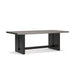 Salina Bay - Rectangular Dining Table With Umbrella Option - Black / Gray - Tallahassee Discount Furniture (FL)