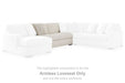 Chessington - Ivory - Armless Loveseat - Tallahassee Discount Furniture (FL)