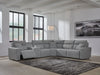 ModMax II - Salt And Pepper - Reclining Sectional - Tallahassee Discount Furniture (FL)