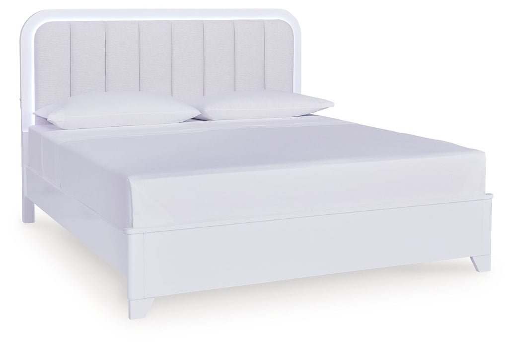 Jarlee - Upholstered Panel Bed - Tallahassee Discount Furniture (FL)