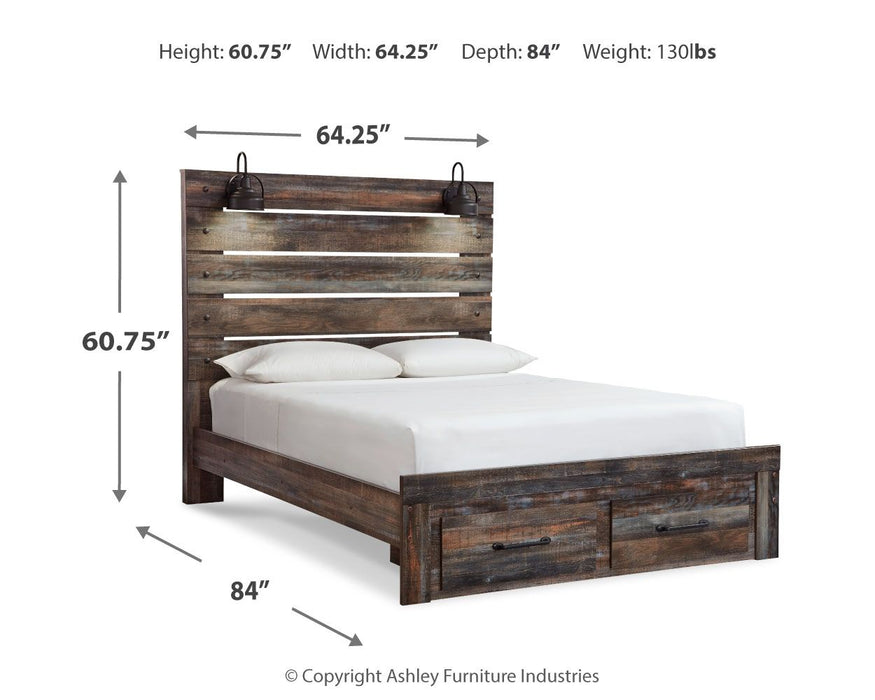 Drystan - Panel Bed - Tallahassee Discount Furniture (FL)