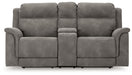 Next-Gen Durapella - Reclining Power Loveseat With Console - Tallahassee Discount Furniture (FL)