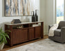 Tobinville - Dark Brown - Accent Cabinet - Tallahassee Discount Furniture (FL)