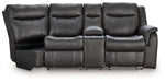 Sultan Meadow - Eclipse - RAF Reclining Loveseat - Tallahassee Discount Furniture (FL)