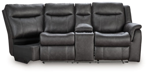 Sultan Meadow - Eclipse - RAF Reclining Loveseat - Tallahassee Discount Furniture (FL)