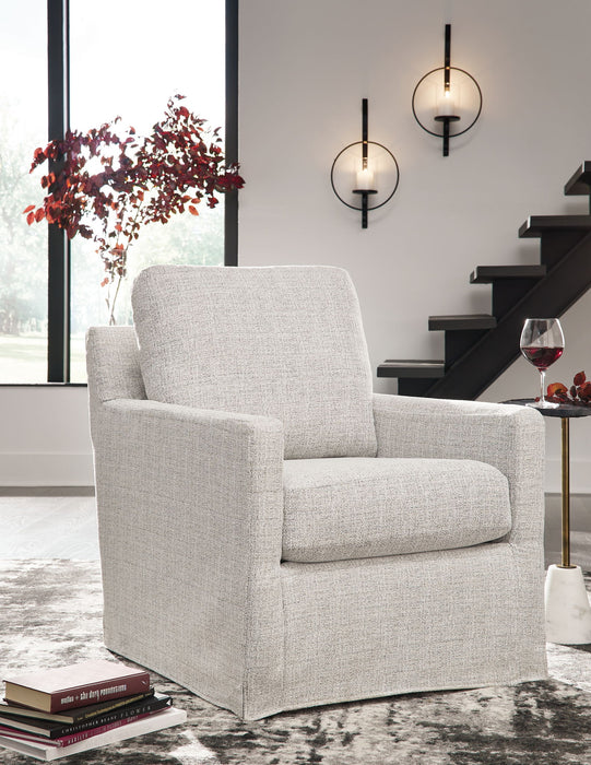 Nenana Next-gen Nuvella - Swivel Glider Accent Chair - Tallahassee Discount Furniture (FL)
