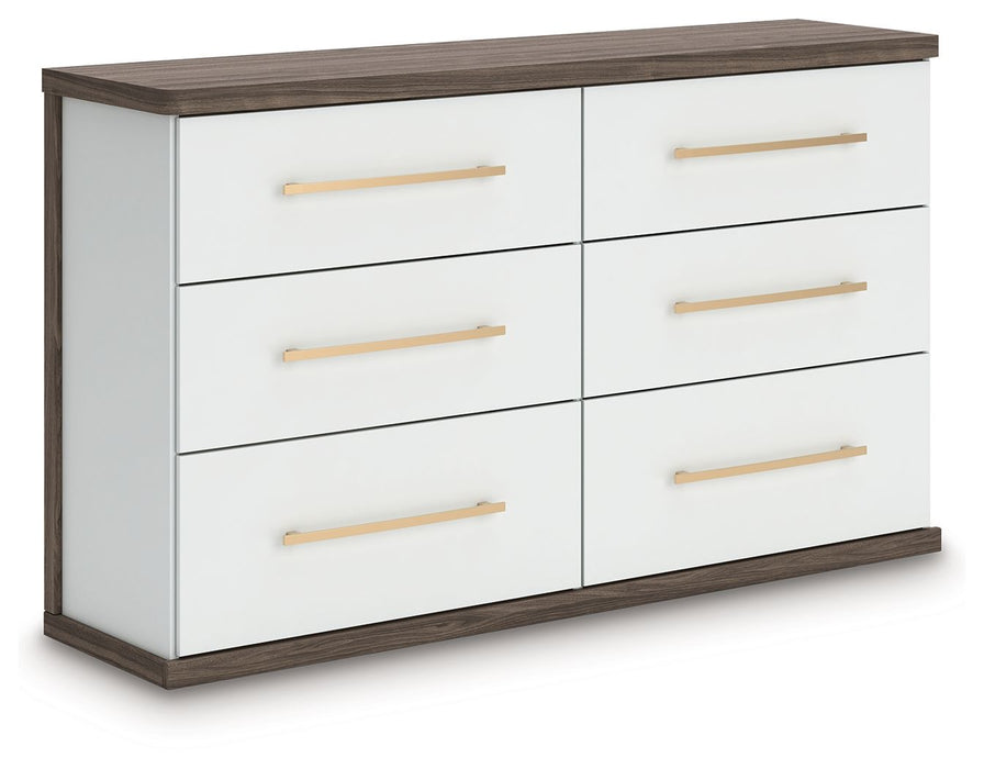 Kendanport - Six Drawer Dresser - Tallahassee Discount Furniture (FL)