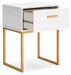 Socalle - One Drawer Night Stand - Tallahassee Discount Furniture (FL)